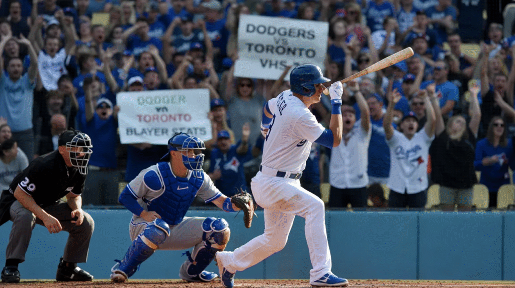 Dodgers vs Toronto Blue Jays Match Player Stats